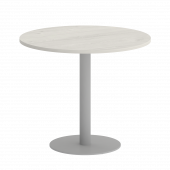 Home Office Стол круглый VR.SP-5-90.1 Дуб наварра/Серый металл 900*900*750 Home Office Стол круглый VR.SP-5-90.1 Дуб наварра/Серый металл 900*900*750