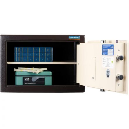 Сейф взломостойкий Valberg ASK Карат-30 EL коричневый/бежевый (электронный замок)