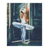 Алмазная мозаика ТРИ СОВЫ "Трепет перед выступлением", 40*50см, холст, картонная коробка с пластиковой ручкой Алмазная мозаика ТРИ СОВЫ "Трепет перед выступлением", 40*50см, холст, картонная коробка с пластиковой ручкой