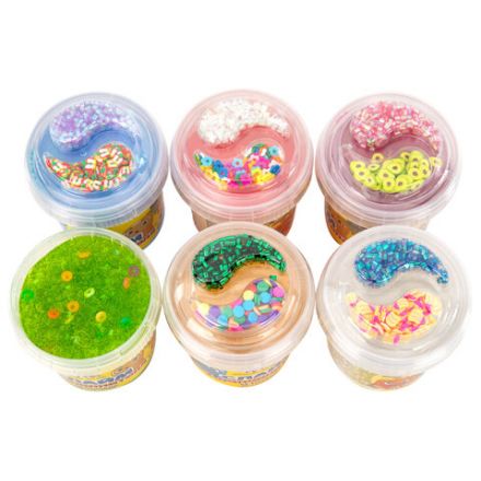 Слайм (лизун) с наполнителями МИКС, 140 г, ассорти 6 видов, JOLLY JOT (ДЖОЛЛИ ДЖОТ), 665950 Слайм (лизун) с наполнителями МИКС, 140 г, ассорти 6 видов, JOLLY JOT (ДЖОЛЛИ ДЖОТ), 665950