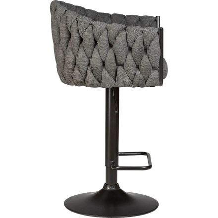 Стул барный LO_DOBRIN LEON LM-9690_B-M_TT-LAR-275-21 графитовая ткань