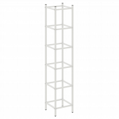 Loft Угловой проходной переходной модуль VR.L-SL.UPK-5.5.4 Белый металл 446*446*2280 Loft Угловой проходной переходной модуль VR.L-SL.UPK-5.5.4 Белый металл 446*446*2280