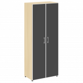 Yalta Шкаф LT.ST-1.10 R black Акация/Стекло black 800*450*1987