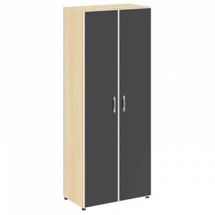 Yalta Шкаф LT.ST-1.10 R black Акация/Стекло black 800*450*1987