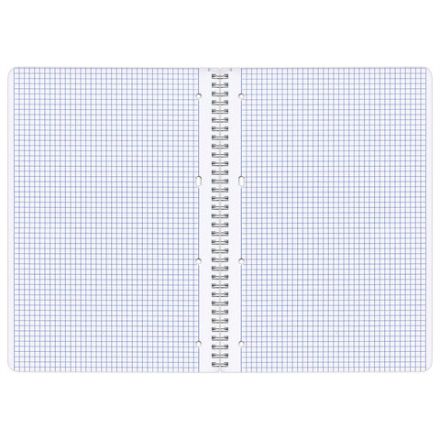 Тетрадь А4, 96 л., BRAUBERG, гребень, клетка, обложка картон, "INDAY", 400528