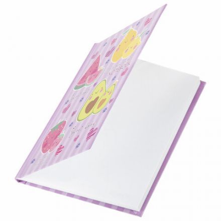 Блокнот МАЛЫЙ ФОРМАТ (110х147 мм), А6, 80 л., твёрдый, клетка, BRAUBERG KIDS, "Фруктики", 114444 Блокнот МАЛЫЙ ФОРМАТ (110х147 мм), А6, 80 л., твёрдый, клетка, BRAUBERG KIDS, "Фруктики", 114444