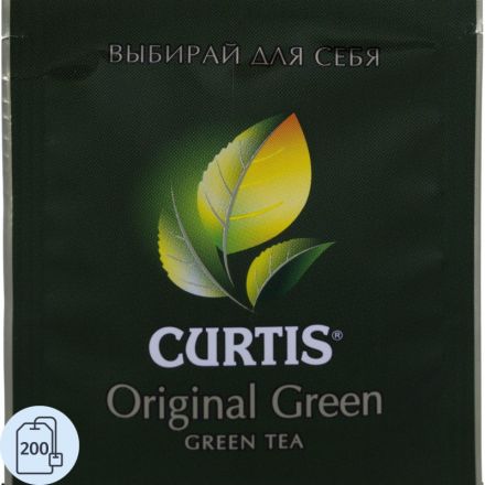 Чай Curtis Original Green Tea зеленый 200 пакетиков