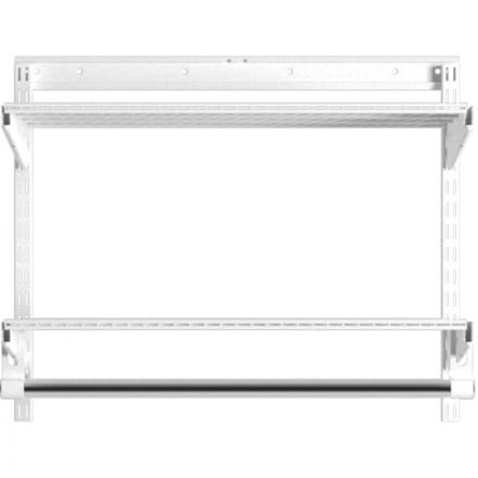 Комплект гардеробной cистемы ПРАКТИК Home Optima G120 белая