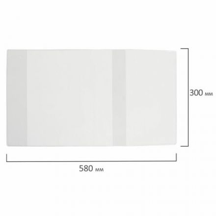 Обложка ПВХ для учебников и тетрадей А4, контурных карт БОЛЬШОГО ФОРМАТА, ПЛОТНАЯ, 100мкм, 300х580 мм, универс., прозрачная, ПИФАГОР, 229318 Обложка ПВХ для учебников и тетрадей А4, контурных карт БОЛЬШОГО ФОРМАТА, ПЛОТНАЯ, 100мкм, 300х580 мм, универс., прозрачная, ПИФАГОР, 229318