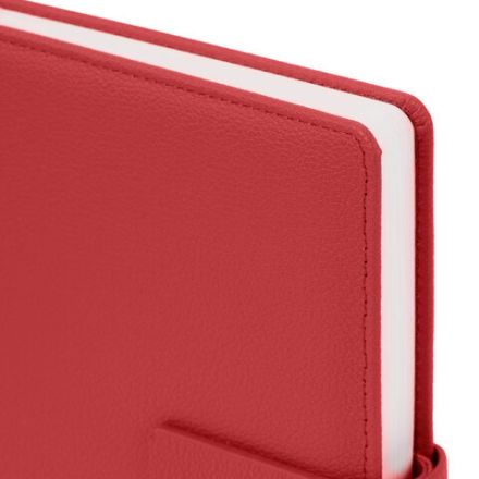 Ежедневник в подарочном наборе 5 в 1, А5, 145x212 мм, BRAUBERG "President", под кожу, 160 листов, красный, 116851