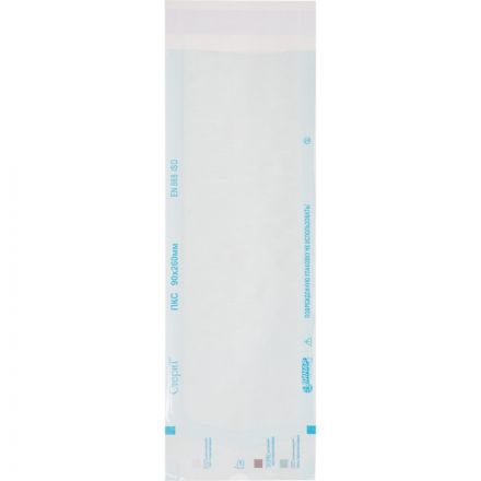 Пакет для стерилизации комбинир. 90 х 260 мм самокл. 100 шт/уп СтериТ