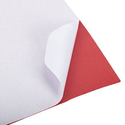 Пористая резина/фоамиран А4, 2 мм, НАБОР, 10 листов,10 ярких цветов, блестки, самоклеящаяся, ОСТРОВ СОКРОВИЩ, 665104