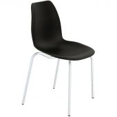 Стул обеденный SHT-ST29/S130 HD черный/хром лак 242051