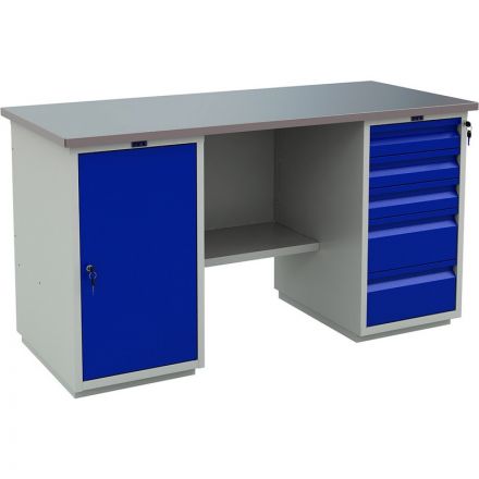 Метал.Мебель ПРАКТИК_Profi W Верстак (№603) WT160.WD1/WD5.000