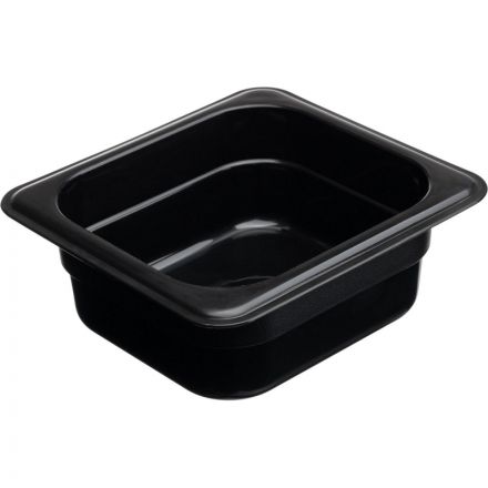 Гастроемкость Restola полипропилен GN 1/6 176х162х65 мм черная, 422101913