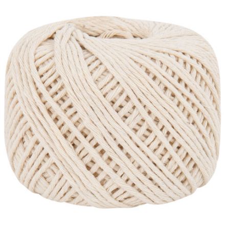 Шпагат хлопковый для прошивки документов, вязания, макраме, длина 100 м, диаметр 1,5 мм, BRAUBERG, 700361