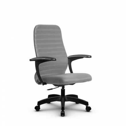 Кресло Метта SU-CM-10P светло-серое/светло-серое Pl