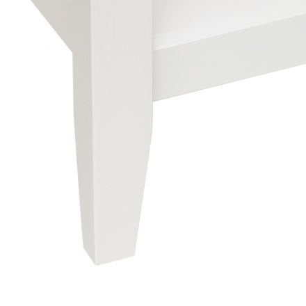 Leset Стол журнальный "Мира" (Стол журнальный 90х90), Белый