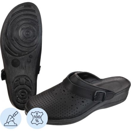 Сабо Яна/Лера жен.нат.кожа цв.черный(р.39) (51-03/69580105) Сабо Яна/Лера жен.нат.кожа цв.черный(р.39) (51-03/69580105)