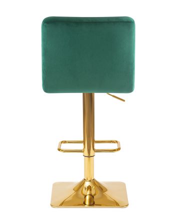 Стул барный DOBRIN GOLDIE, зеленый велюр (MJ9-88)