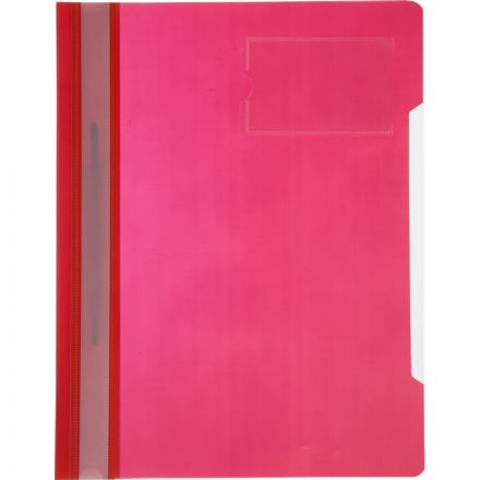 Скоросшиватель пластиковый карман д/визитки Attache А4, ассорти, 10шт/уп