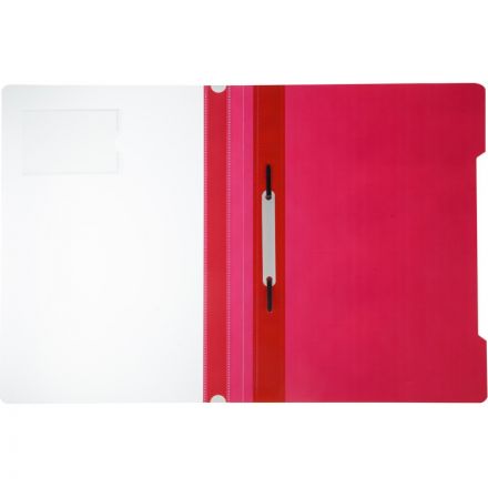 Скоросшиватель пластиковый карман д/визитки Attache А4, ассорти, 10шт/уп