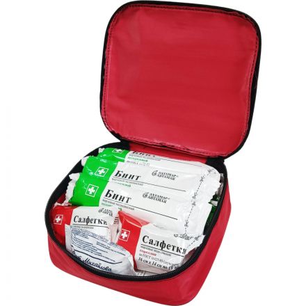 Аптечка автомобильная ФЭСТ приказ № 260н, мягк. футляр 3737