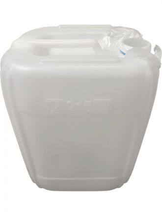 Канистра 21,5 л. натуральная 300х235х390  штабелир. с пробкой