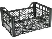 Ящик 400х300х185 сетка ромб  чёрный