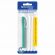 Ластик выдвижной + 2 сменных ластика BRAUBERG "TRIOS", 124х12х12 мм, бирюзовый корпус, 272693