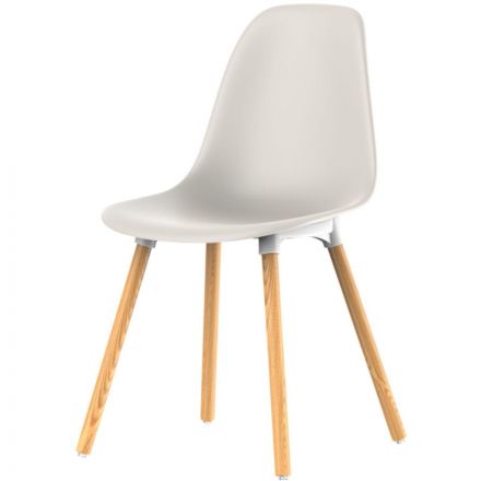 Стул CT_ BRAVA PP1002BEL светло-бежевый