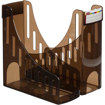 Вертикальный накопитель Attache пластиковый коричневый ширина 100 мм (2 штуки в упаковке) Вертикальный накопитель Attache пластиковый коричневый ширина 100 мм (2 штуки в упаковке)