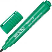 Маркер для флипчартов по бумаге Attache зеленый 2-3 мм круглый нак Маркер для флипчартов по бумаге Attache зеленый 2-3 мм круглый нак