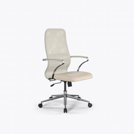 Кресло Sit 8 B2-9K - X2+Extra /Uh00/Wh12/K15cL(M09.B23.G18.W02) Молочный