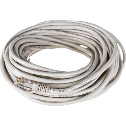 Патч-корд ExeGate (EX241491RUS) UTP-RJ45-RJ45-5e-15M-GY, UTP, 15м, серый OZ