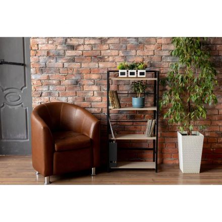 Стеллаж TI_СолТи Лофт СЛС-1/1200, ясень светлый шимо