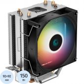Кулер DEEPCOOL AG300 LED LGA1700/1200/115X/AM5/AM4 150Вт,PWM