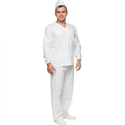 Костюм пекаря универсальный/у05-КБР дл.рук. (р.52-54) р.18288 СПб