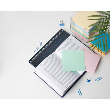 Блок для записей Attache Economy 90x90x90 мм разноцветный в боксе (плотность 65-80 г/кв.м)