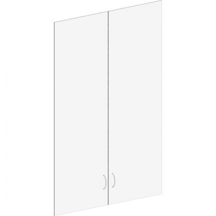 Двери PT Арго стекло А-стл310 комплект прозрачные