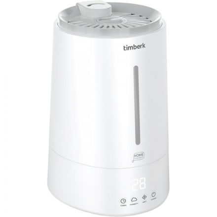Увлажнитель воздуха TimberkT-HU4-A100E-WF, с Wi-Fi, 4л, белый Увлажнитель воздуха TimberkT-HU4-A100E-WF, с Wi-Fi, 4л, белый