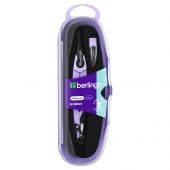 Готовальня Berlingo "Instinct", 2 предмета, циркуль 135мм, лаванда, пластиковый футляр Готовальня Berlingo "Instinct", 2 предмета, циркуль 135мм, лаванда, пластиковый футляр