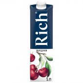 Сок Rich вишневый 1 л