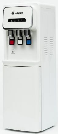 Напольный кулер для воды с нагревом AQVIDO BSY-802L белый