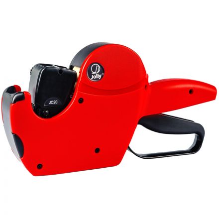 Этикет-пистолет Jolly C20 двухстрочный (прямоугольная лента, 10 символов в строке, 26x16 мм)