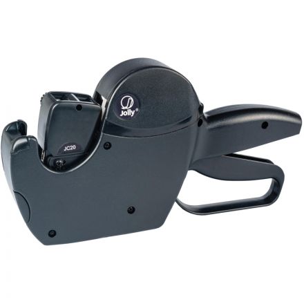 Этикет-пистолет Jolly C20 двухстрочный (прямоугольная лента, 10 символов в строке, 26x16 мм)