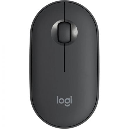 Мышь компьютерная Logitech WRL PEBBLE M350 BLACK 910-005576