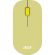 Мышь компьютерная Acer OMR205  оптич./1200dpi/беспроводн/USB/зеленый/желтый
