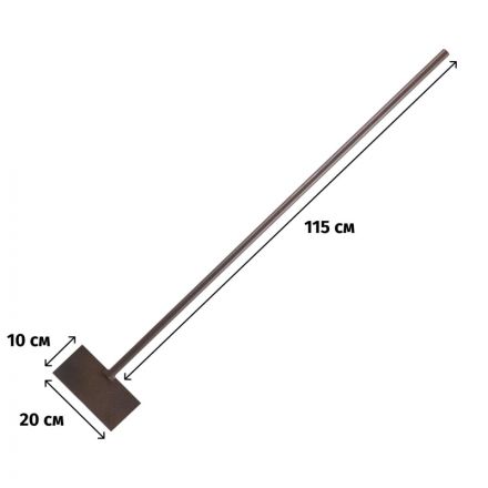 Ледоруб -скребок РусТрейд мет черенок зи-00218 Ледоруб -скребок РусТрейд мет черенок зи-00218