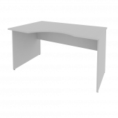 Riva Стол криволинейный левый А.СА-2 (L) Серый 1400*900*750